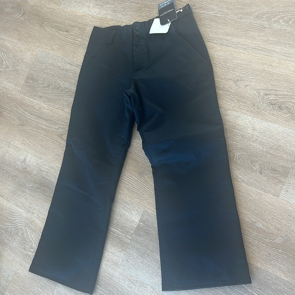 Obermeyer Keystone black snow ski snowboard pants men’s large short 30” inseam - Picture 6 of 15
